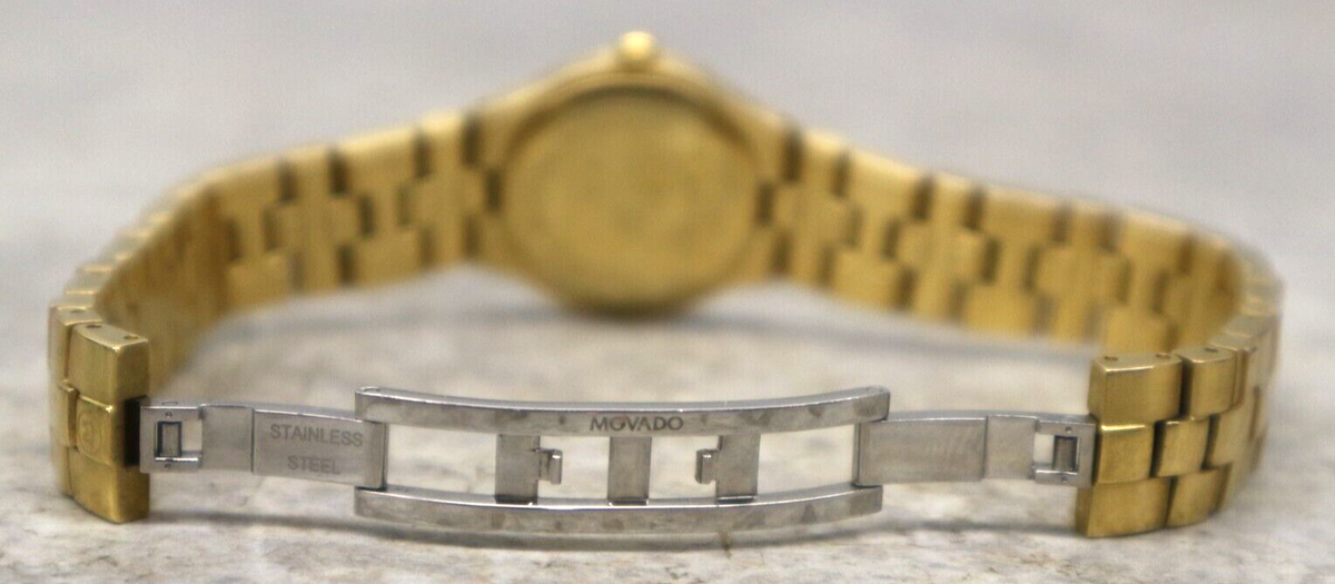 Movado Museum Diamond Dial Women’s Watch – Ref. 88 E4 1844 Similar Items to Movado Museum Two Tone Diamond Bezel Quartz  main image 4