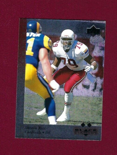 1997 Upper Deck Black Diamond Simeon Rice #139 card