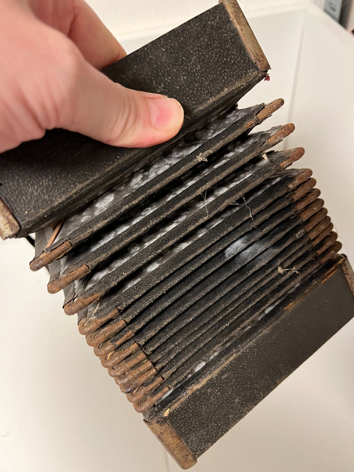 Vintage Accordion Bellows 26x14cm - Spare Part for Repair or DIY Project