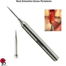 Dental Implant Root Extraction Tooth Extracting Periotome Screw