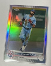2022 Topps Chrome Isiah Kiner-Falefa #192 Refractor  Texas Rangers