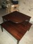 rare - brandt wood corner table early 50s- excellent condition