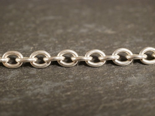 Starke 925 Silber Kette Gliederkette Herz Magnet Matt Glänzend Esprit Zirkonia - Bild 5 von 9