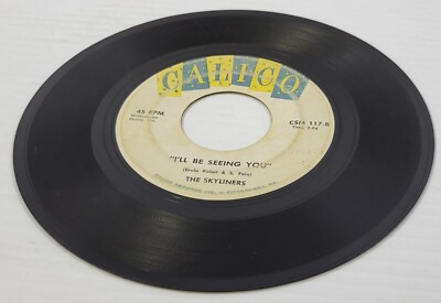 R) The Skyliners - Pennies From Heaven - I'll Be Seeing - 45 RPM - Vinyl Record