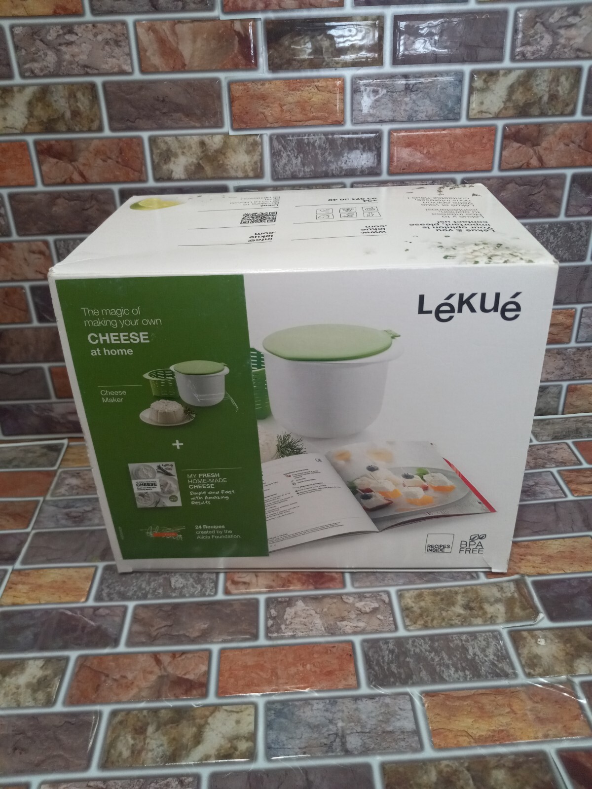 Lekue Cheese Maker Kit with Recipe Book White New Open Box eBay