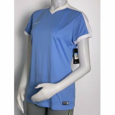 NWT Nike Women's Striker IV Soccer Jersey Shirt Dri-FIT Sky Blue, XL