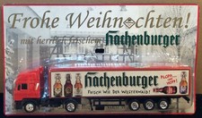 Werbetruck LKW MAN F2000 Hachenburger Frohe Weihnachten ! 2001