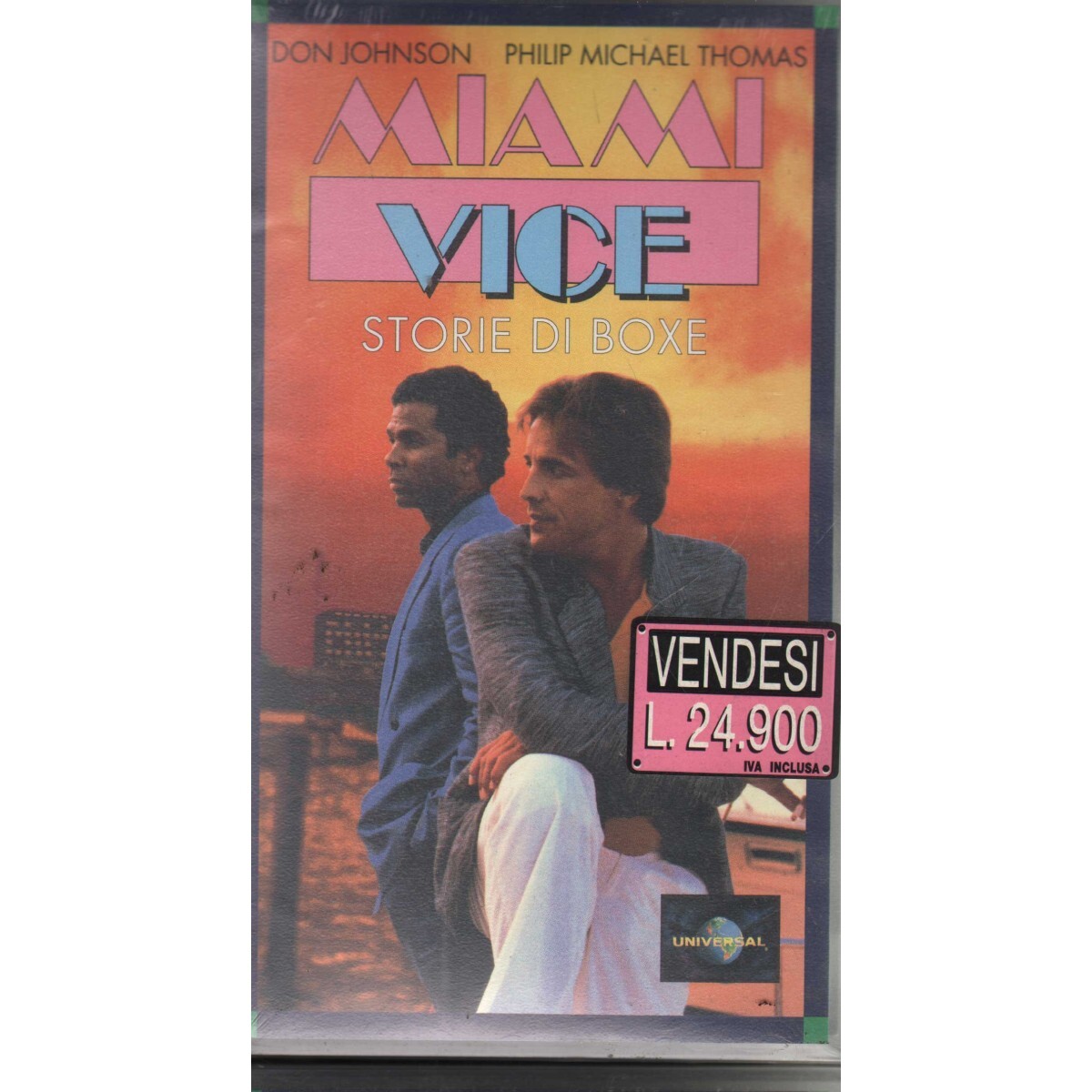 Miami Vice: Boxing Stories VHS Richard Compton Univideo - UVS70185 Sealed