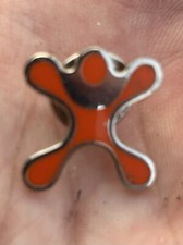 Cingular Wireless Mobile Phone Company Butterfly Clasp Pin Back