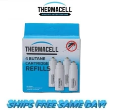 Thermacell Fuel Cartridge Refills, 4 Pack NEW!! # C4