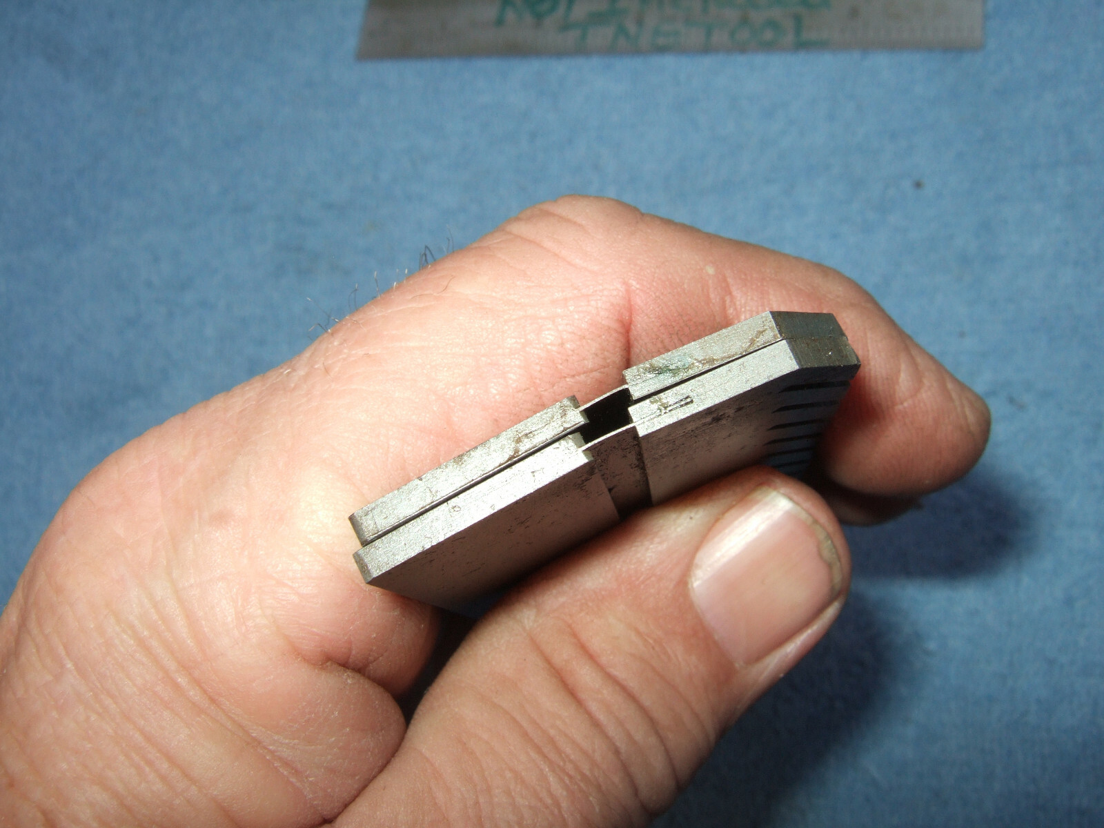 PERMA-GRIPS RALMIKES 028-6A W/CASE THIN GRIPS MACHINIST TOOLMAKER SURFACE GRIND