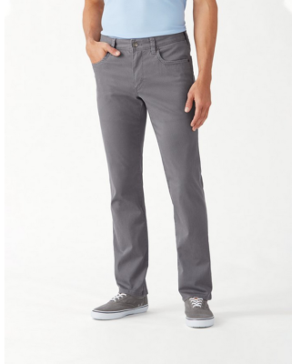 Tommy Bahama Boracay Geo 5-Pocket Pants T123580 Gray size 32x32