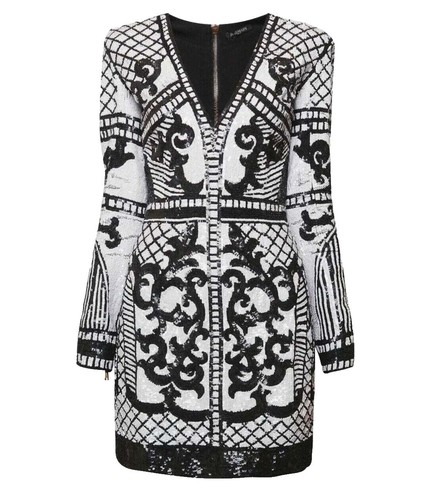 ワンピース BALMAIN 'Filo Leone Catena' dress Balmain 'filo Leone Catena' Dress 36 FR | eBay