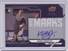 2011 Upper Deck MLS WPS Marks Autograph #KB Karen Bardsley /65 Auto - Flat S/H