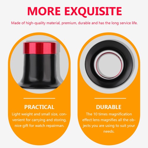Magnifying Glass Watch Hand Puller Fitting Tool Repair Magnifier Loupe - Imagen 6 de 12