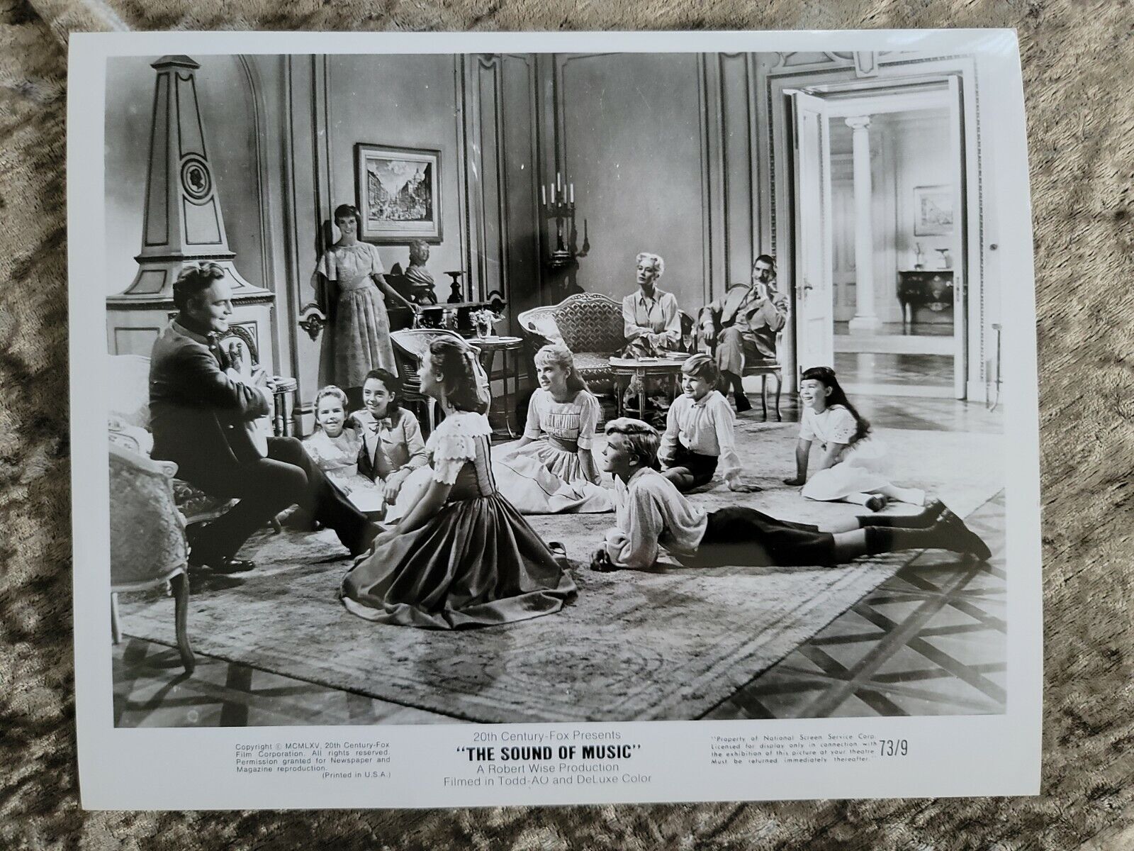 Sound Of Music original R73 movie photo #1  - Julie Andrews, Chr