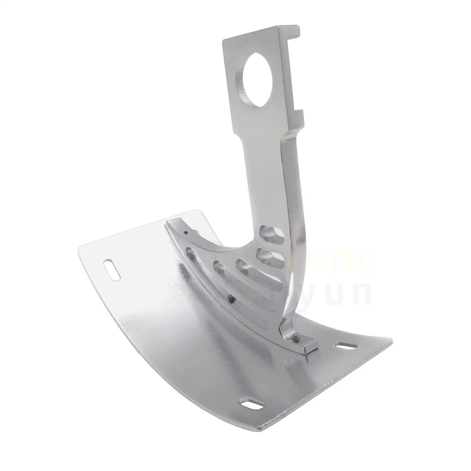 7"x4" Curved License Plate Bracket Silver For 1998-2002 Yamaha YZF-R1 YZF R6S Foto 4 de 4