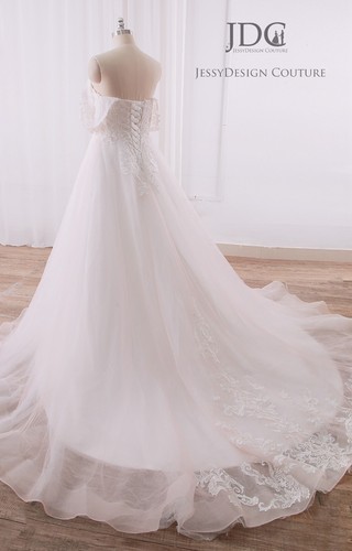 Glitter Tulle Wedding Dress Bridal Gown 2-28W Custom made Plus Size Corset Hot - Picture 4 of 14