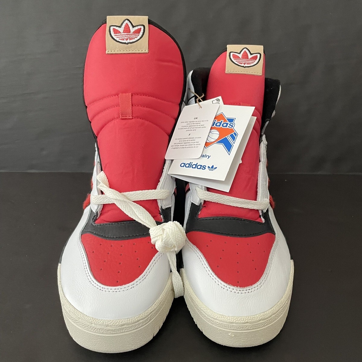 adidas RIVALRY HI 265mm ホワイト/レッド Amazon.com | adidas Rivalry Hi Mens Shoes Size 6, Color