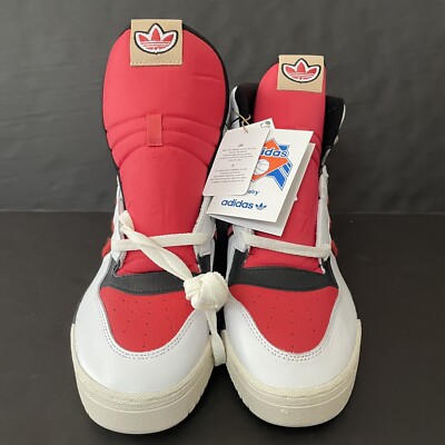 Adidas Rivalry Hi - Basketball 80's Retro - White Red Adidas Rivalry Hi - Basketball 80's Retro - White Red