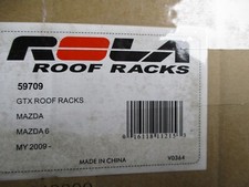 Rola Mazda 6 Gtx Rails Roof Racks Part59709 New
