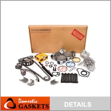 Overhaul Engine Rebuild Kit Fits 98-04 Nissan Frontier Xterra 2.4L KA24DE