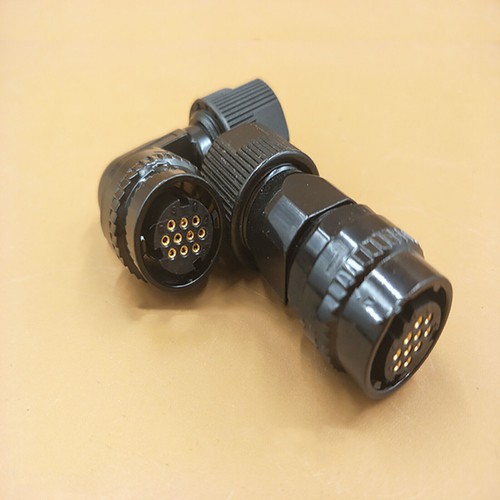 Encoder Motor Connector 10pin FANUC JN2DS10SL2-R Straight JN2FS10SL2-R Bend - Picture 4 of 7