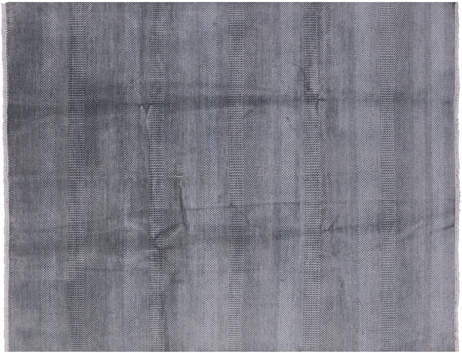 Gabbeh Wool & Silk Savannah Grass Handmade Rug 7' 9" X 10' 0" - P7243