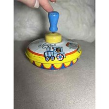 Vintage Ohio Art Tin Toy Lithograph Top