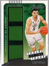 2021 Chronicles Draft Picks Absolute Tools of the Trade Chris Duarte Triple JSY