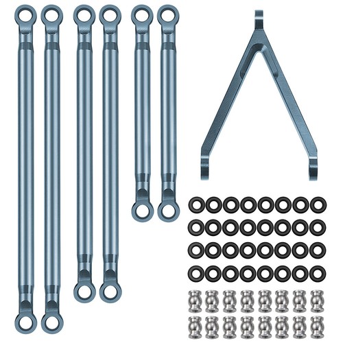 Per 1:24 Axial SCX24 AXI00005 RC Crawler Lega Sospensione Link Rod Set di Collegamento - Foto 8 di 14