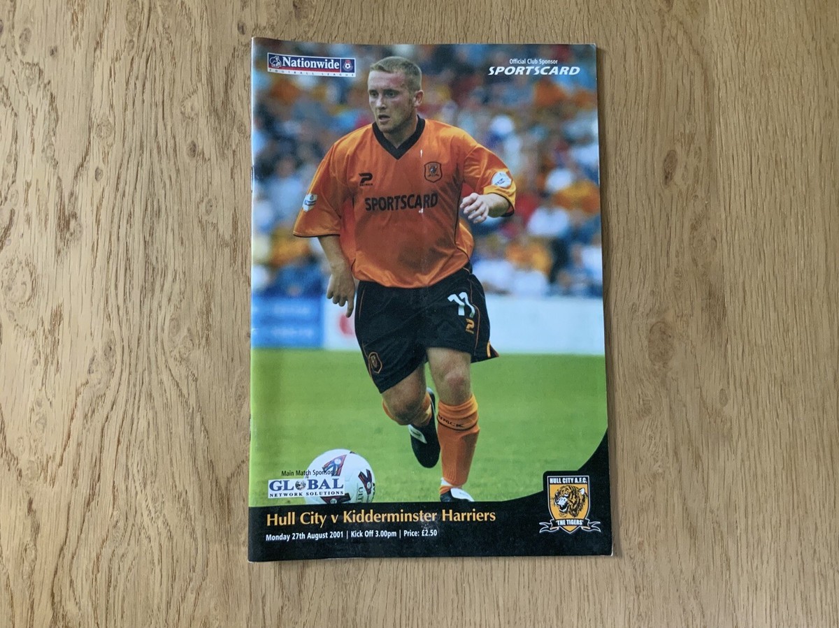 Hull City v Kidderminster Harriers -2001/02 Nationwide League Div
