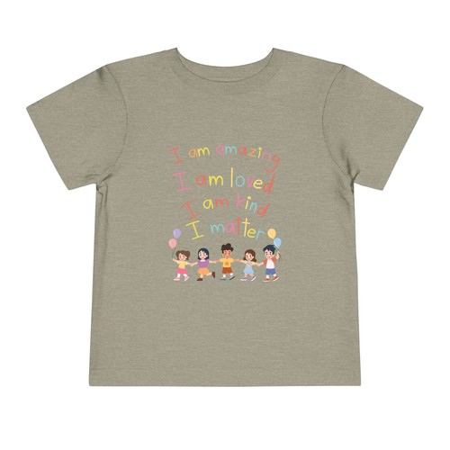 Daily Affirmations Shirt for Toddlers Positive Self Love Children - Picture 5 of 11
