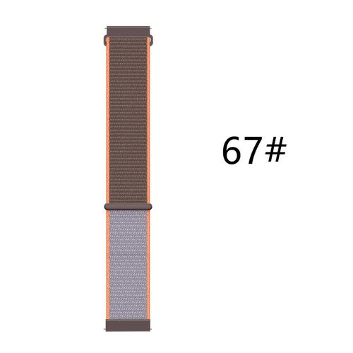 For Samsung Galaxy Watch 4 5 6 40/44mm Classic 43/47 Sport Band Strap Nylon Loop - Picture 111 of 158
