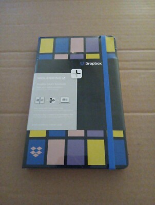 Moleskine+ Dropbox Connected Large Ruled Hardback Smart Notebook NEW