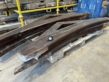 Set Of 6 Pitch Pine Chapel A-Frames