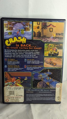 Crash Bandicoot: The Wrath of Cortex (Sony PlayStation 2, 2002) CIB - Picture 3 of 3