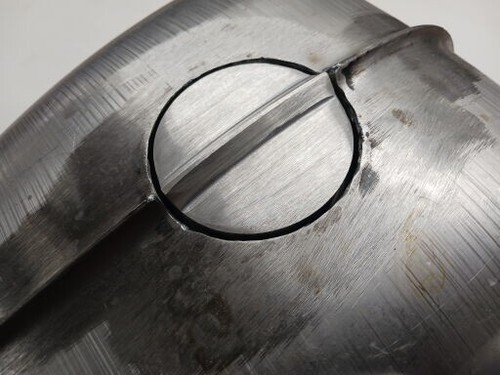 Flush gas cap style ... Mustang tank. Shovelhead, Ironhead, Triumph, Chopper. - Picture 5 of 9