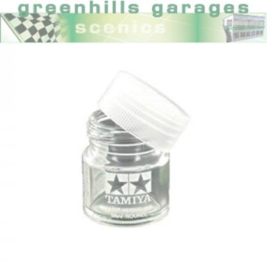 Greenhills Tamiya 10ml leeres Mini Lack Mischglas (rund) 81044 - C532