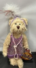 Brass Button Bear "Daisy” 1920's 20th Century Collection Pickford Bears Plush