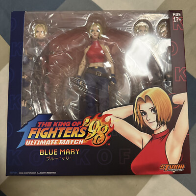 Storm Toys Blue Mary KOF FIGHTER Costume 1/12 Figure 6