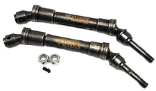 NHX RC Metal Front Axle CVD Drive Shaft (2) Aged Grey: Traxxas Slash 4x4
