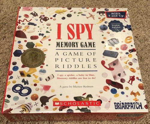 I Spy Memory Game Brand New Factory Sealed by Briarpatch Ages 5+