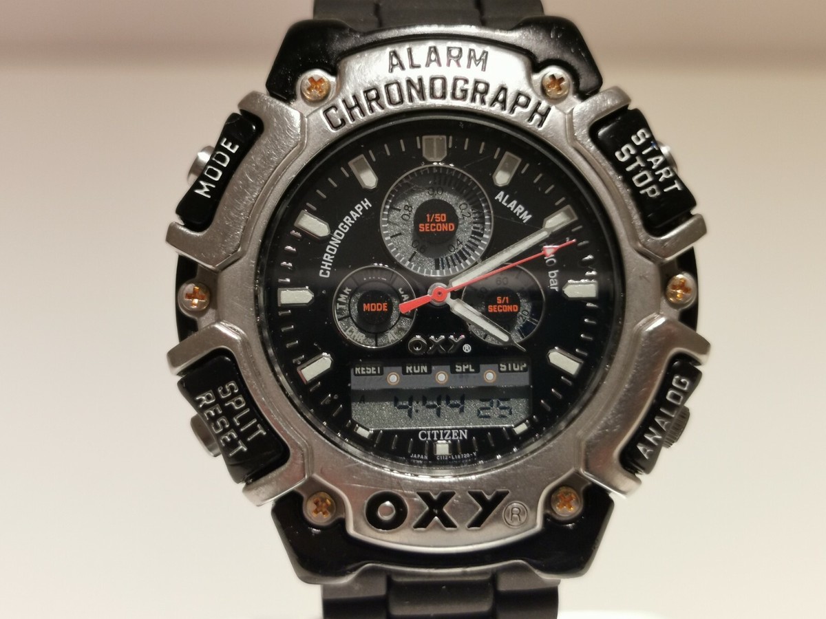 VINTAGE JAPAN ANA-DIGI ALARM CHRONOGRAPH MEN'S WATCH VINTAGE JAPAN ANA-DIGI ALARM CHRONOGRAPH MEN'S WATCH