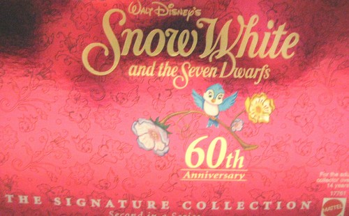 SNOW WHITE 60th ANNIVERSARY DOLL DISNEY MATTEL NEW IN BOX #17761 - Picture 6 of 7