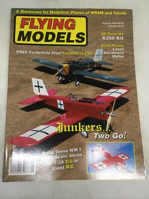 Flying Models Magazine, August 2000