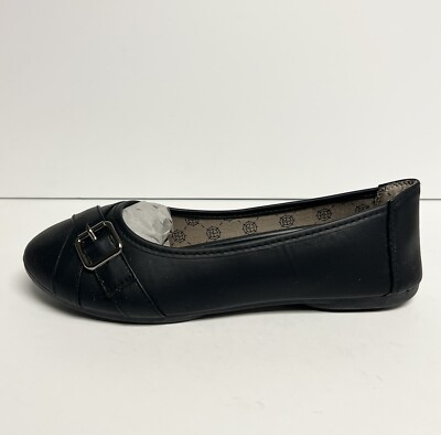 Harborsides Womens Grape Flat Black Size 8.5 M