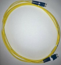 Fiber jumper cable patch cord, , SINGLE MODE, 2M LC-LC , duplex.  