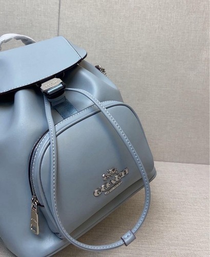 COACH Pace Backpack CR100 Blue Outlet NEW - Picture 6 of 9