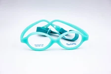 Flex Frames Bambam 34 Clear Blue Kids Eyeglasses Frames 34-15-115